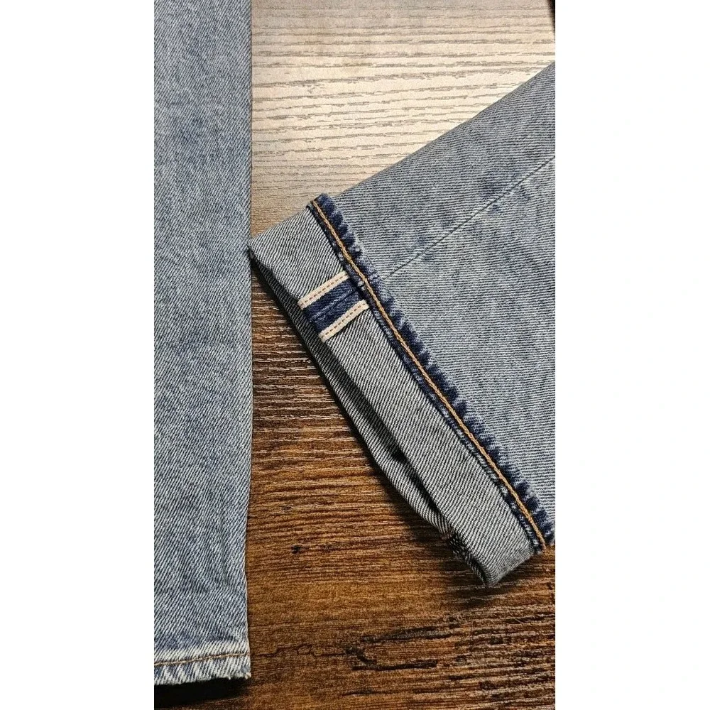 Levi's Premium 511‎ Slim Fit Men's Stretch Selvedge Jeans 32x32 Big E Denim NWT